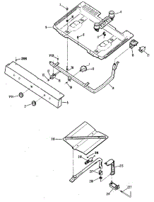 04 - Section4 parts for Ge Range JGSS05GER3 from AppliancePartsPros.com