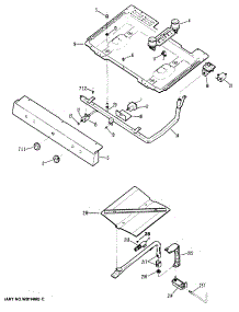 02 - Section2 parts for Ge Range JGSS05GER5 from AppliancePartsPros.com