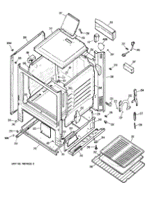 03 - Section3 parts for Ge Range JGSS05GER5 from AppliancePartsPros.com
