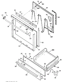 04 - Section4 parts for Ge Range JGSS05GER5 from AppliancePartsPros.com