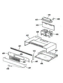02 - Section2 parts for Ge Range JHP56GN2 from AppliancePartsPros.com