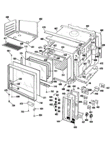 02 - Section2 parts for Ge Range JHP56GN6WH from AppliancePartsPros.com