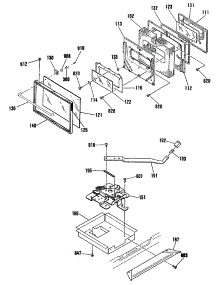 05 - Section5 parts for Ge Range JHP56GN6WH from AppliancePartsPros.com