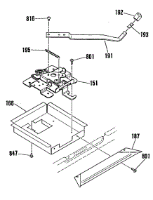 05 - Section5 parts for Ge Range JHP62GN1 from AppliancePartsPros.com