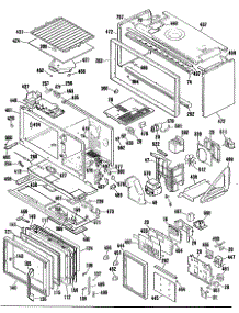 02 - Section2 parts for Ge Range JHP62GN3AD from AppliancePartsPros.com