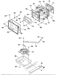 05 - Section5 parts for Ge Range JHP62GN3WH from AppliancePartsPros.com