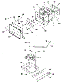 05 - Section5 parts for Ge Range JHP62GN5AD from AppliancePartsPros.com