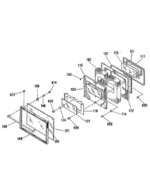 06 - Section6 parts for Ge Range JHP63GN2 from AppliancePartsPros.com
