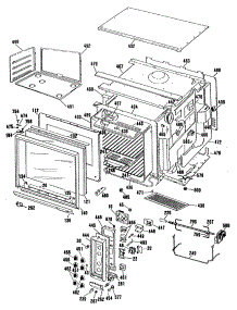 03 - Section3 parts for Ge Range JHP63GN3AD from AppliancePartsPros.com