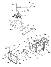 05 - Section5 parts for Ge Range JHP63GN3AD from AppliancePartsPros.com