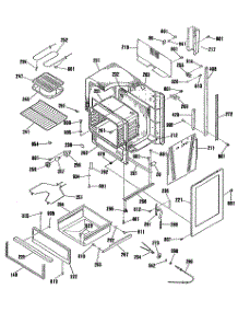 04 - Section4 parts for Ge Range JHP63GN3WH from AppliancePartsPros.com