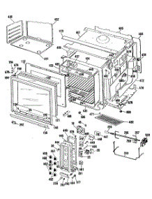 03 - Section3 parts for Ge Range JHP63GN4AD from AppliancePartsPros.com