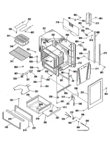 04 - Section4 parts for Ge Range JHP63GN4AD from AppliancePartsPros.com