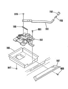 05 - Section5 parts for Ge Range JHP63GN4WH from AppliancePartsPros.com