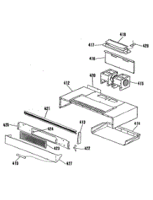 05 - Section5 parts for Ge Range JHP63GN5WH from AppliancePartsPros.com