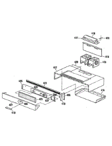 04 - Section4 parts for Ge Range JHP70GN3WH from AppliancePartsPros.com