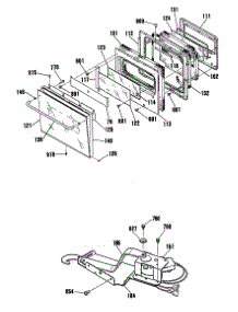 03 - Section3 parts for Ge Oven JKP13GP2BG from AppliancePartsPros.com