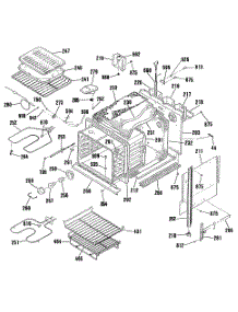 02 - Section2 parts for Ge Oven JKP16GP3BG from AppliancePartsPros.com