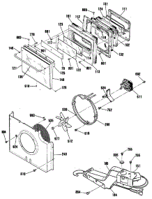 03 - Section3 parts for Ge Oven JKP16GP4BG from AppliancePartsPros.com