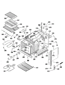 02 - Section2 parts for Ge Oven JKP16GT1BB from AppliancePartsPros.com