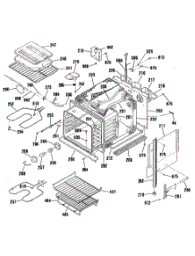 02 - Section2 parts for Ge Oven JKP17WP2WG from AppliancePartsPros.com