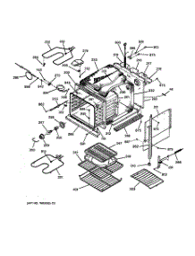 02 - Body Parts parts for Ge Oven JKP18BW2BB from AppliancePartsPros.com