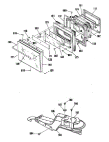 03 - Section3 parts for Ge Oven JKP44GP2BG from AppliancePartsPros.com
