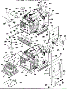 02 - Section2 parts for Ge Oven JKP45WP2WG from AppliancePartsPros.com