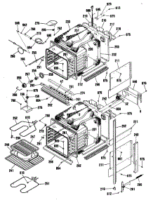 02 - Section2 parts for Ge Oven JKP45WT1WW from AppliancePartsPros.com
