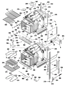 02 - Section2 parts for Ge Oven JKP54GT1BB from AppliancePartsPros.com