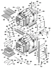 02 - Section2 parts for Ge Oven JKP55WT2WW from AppliancePartsPros.com