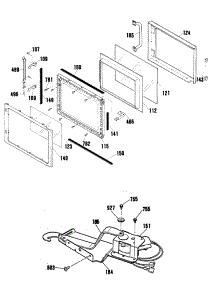 03 - Section3 parts for Ge Oven JKP64GP3BG from AppliancePartsPros.com