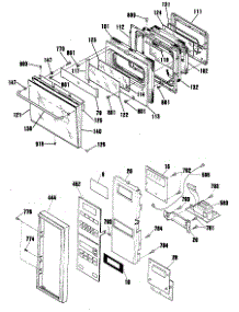 02 - Section2 parts for Ge Oven JKP64GP4BG from AppliancePartsPros.com