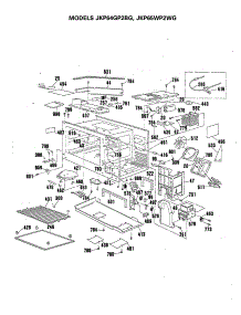 03 - Section3 parts for Ge Oven JKP65WP2WG from AppliancePartsPros.com