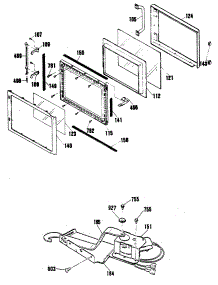 04 - Section4 parts for Ge Oven JKP65WP3WG from AppliancePartsPros.com