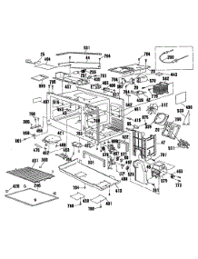 03 - Section3 parts for Ge Oven JKP77WP2WG from AppliancePartsPros.com