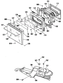 04 - Section4 parts for Ge Oven JKP77WP2WG from AppliancePartsPros.com