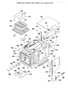03 - Section3 parts for Ge Oven JKS05GT1BB from AppliancePartsPros.com