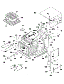 02 - Section2 parts for Ge Oven JKS05P1 from AppliancePartsPros.com