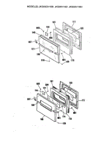 02 - Section2 parts for Ge Oven JKS05V1AD from AppliancePartsPros.com