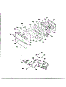 03 - Section3 parts for Ge Range JMP28GT1WH from AppliancePartsPros.com
