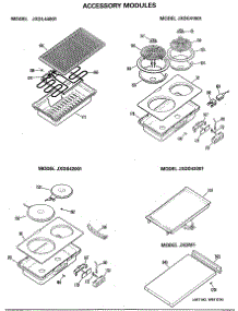 03 - Accessory Modules parts for Ge Cooktop JP678B9K1 from AppliancePartsPros.com