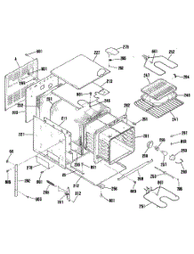 02 - Section2 parts for Ge Oven JRP14GP3BG from AppliancePartsPros.com
