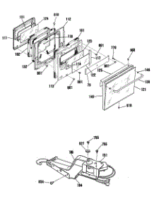 03 - Section3 parts for Ge Oven JRP14GP3BG from AppliancePartsPros.com