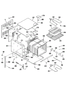 02 - Section2 parts for Ge Oven JRP15WP2WG from AppliancePartsPros.com