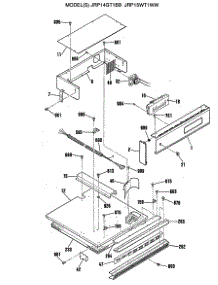 02 - Section2 parts for Ge Oven JRP15WT1WW from AppliancePartsPros.com