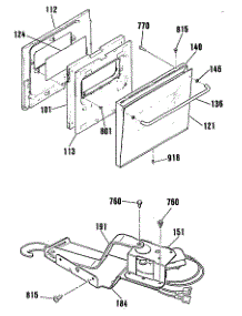 02 - Section2 parts for Ge Oven JRP24GP1 from AppliancePartsPros.com