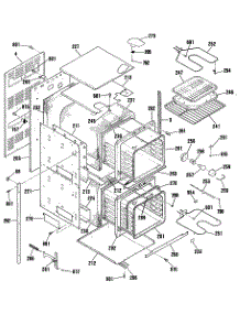03 - Section3 parts for Ge Oven JRP24GP2BG from AppliancePartsPros.com