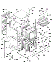 02 - Section2 parts for Ge Oven JRP24GT1BB from AppliancePartsPros.com