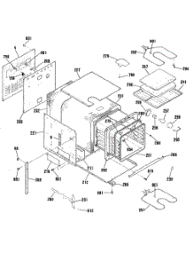 03 - Section3 parts for Ge Oven JRS04GP1 from AppliancePartsPros.com